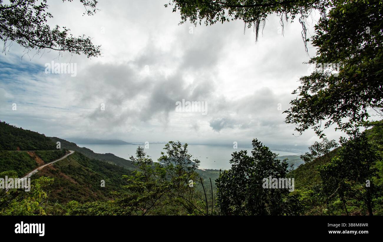 Hai Van Pass in Vietnam Foto Stock