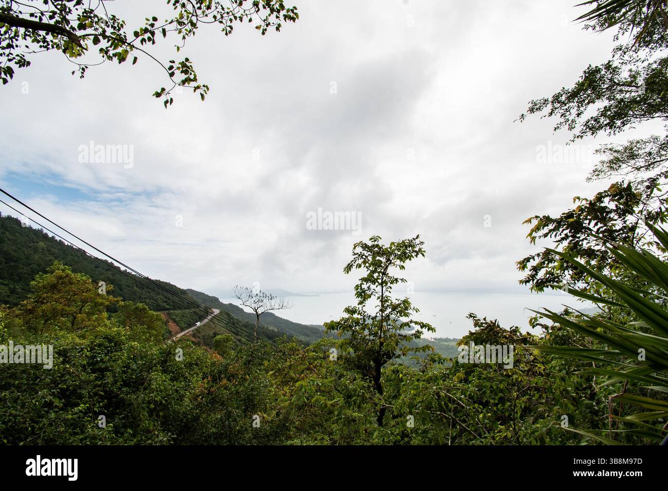 Hai Van Pass in Vietnam Foto Stock