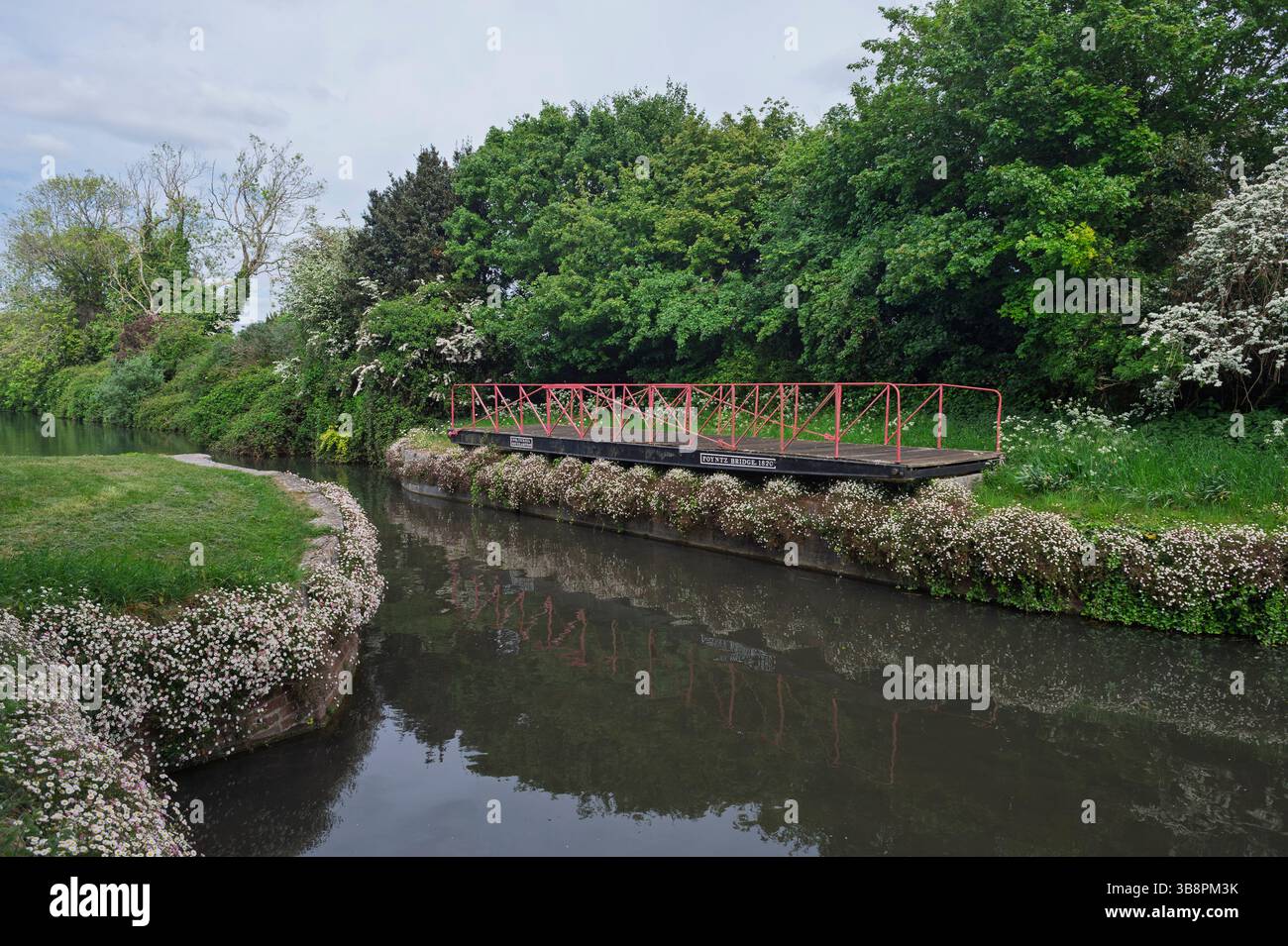 Ponte di Poyntz sul canale delle navi di chichester, Sussex occidentale, Regno Unito Foto Stock
