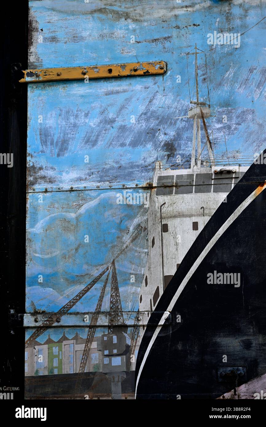 Area portuale di Bristol Foto Stock