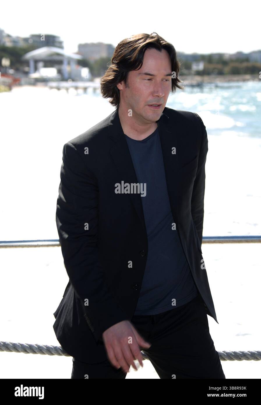 Keanu Reeves al photocall per "l'uomo di Tai chi" durante il 66° Festival di Cannes in Francia - 20 maggio 2013 Foto Stock