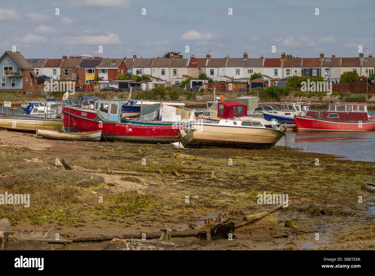 Workhouse Lake, Gosport, Hampshire, Inghilterra Foto Stock