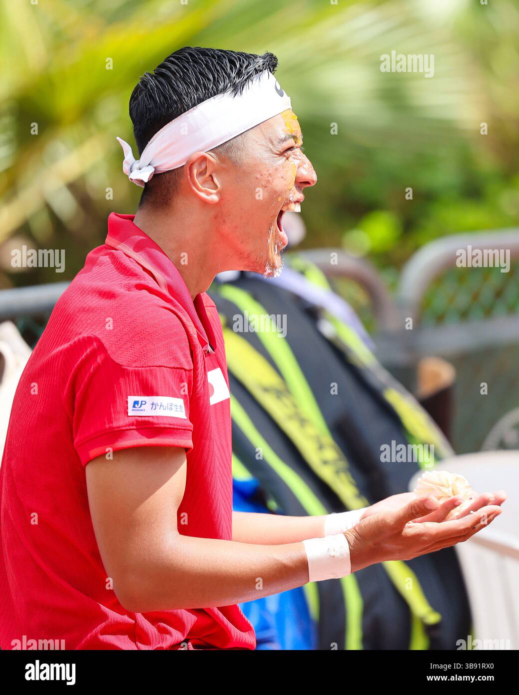 Antalya, 8 maggio 2025, Wheelchair Tennis World Team Cup 2025. Tokito Oda (JPN). (Foto di Frank Molter) Foto Stock