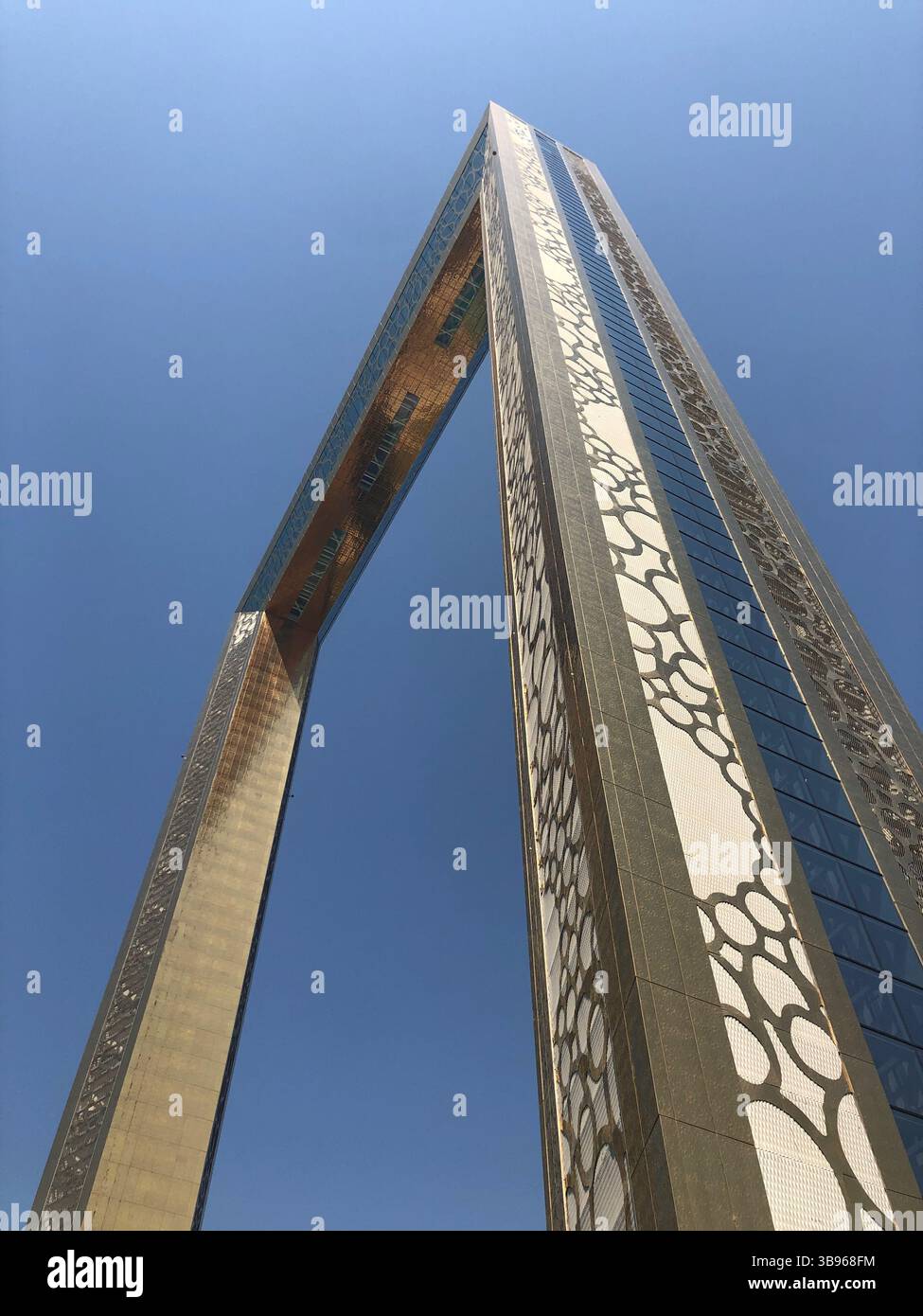 Dubai Frame - innovazione architettonica e modernità simbolica Foto Stock