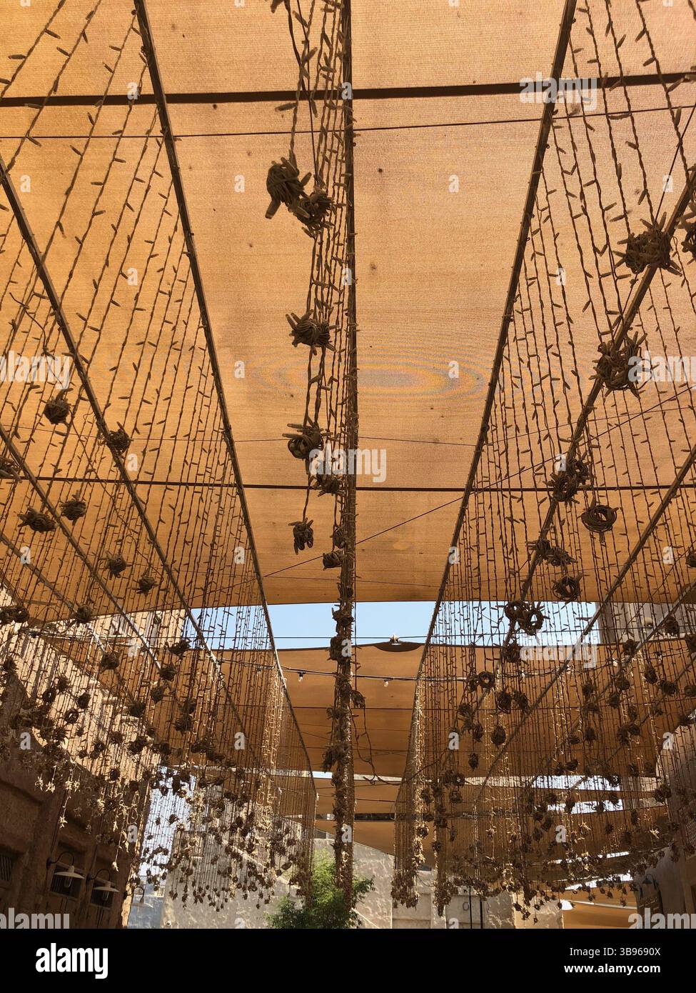 Architettura tradizionale e patrimonio culturale degli Emirati Arabi Uniti Foto Stock