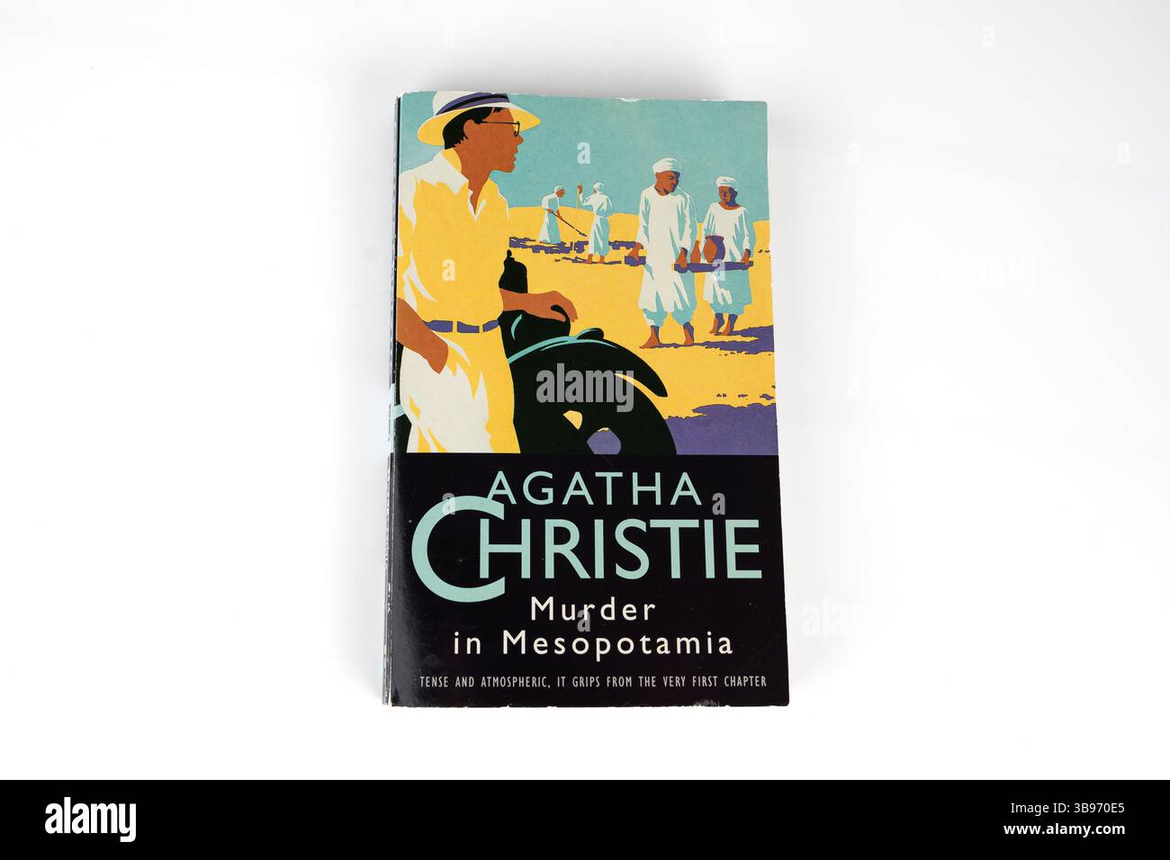 Murder in Mesopotamia libro di Agatha Christie – Galles, Regno Unito – 27 aprile 2025 Foto Stock