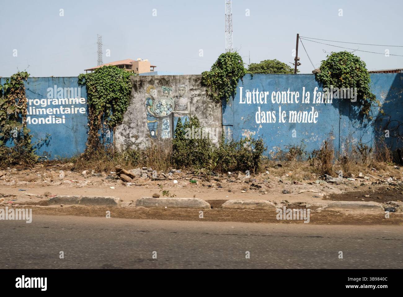 29 febbraio 2020, Conakry, Conakry, Guinea: Le elezioni legislative in Guinea si svolgono il 1° marzo 2020, la capitale Conakry si sta preparando per queste elezioni. (Immagine di credito: © Sadak Souici/ZUMA Press Wire) Foto Stock