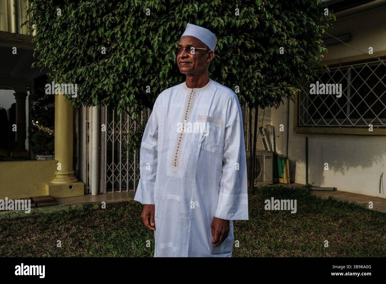 1° marzo 2020, Conakry, Conakry, Guinea: "Alpha Conde ha sempre represso le manifestazioni di sangue da quando è salito al potere e non ha mai voluto avviare un'indagine su questa violenza", spiega Cellou Diallo, leader dell'opposizione e presidente dell'Unione delle forze democratiche della Guinea (UFDG). Richiesto, il Ministero della sicurezza guineano non ha voluto rispondere alle nostre domande..da metà ottobre, la capitale della Guinea vive al ritmo delle scene di guerriglia urbana tra giovani dimostranti del fronte Nazionale per la difesa della Costituzione e della polizia. TH Foto Stock