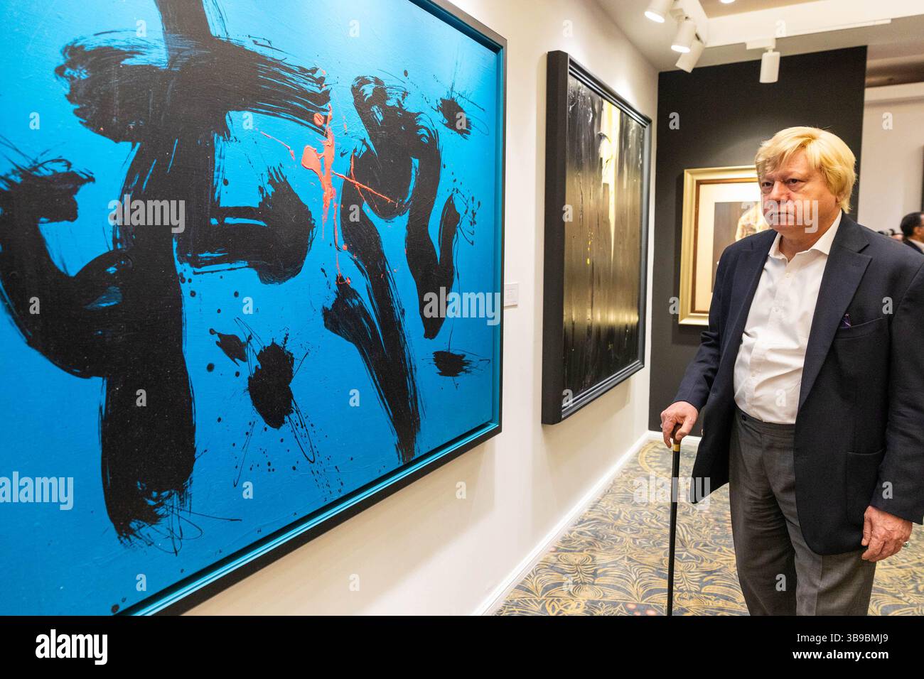 Galleria d'arte a Teheran, Iran. Foto Stock