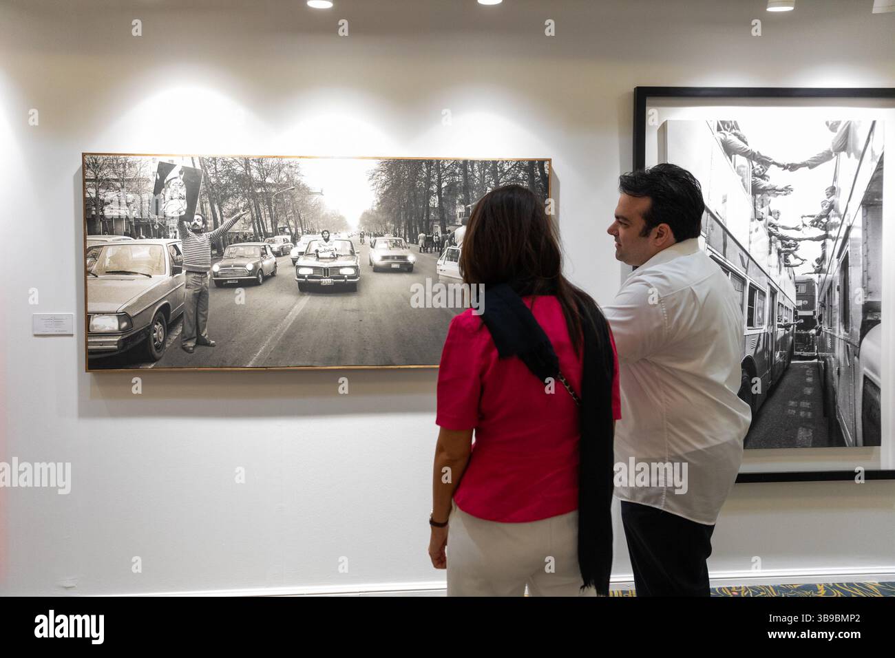 Galleria d'arte a Teheran, Iran. Foto Stock