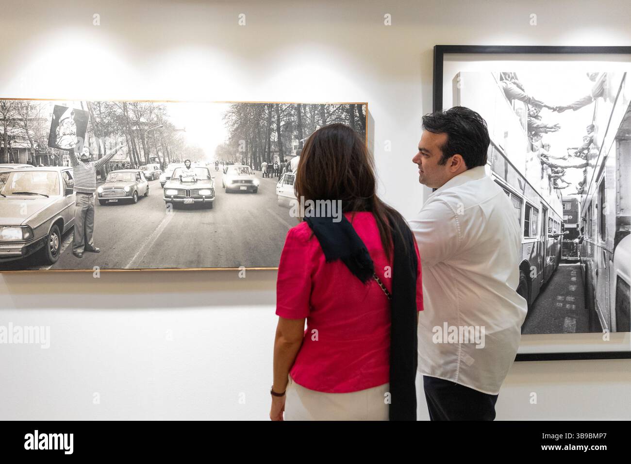 Galleria d'arte a Teheran, Iran. Foto Stock