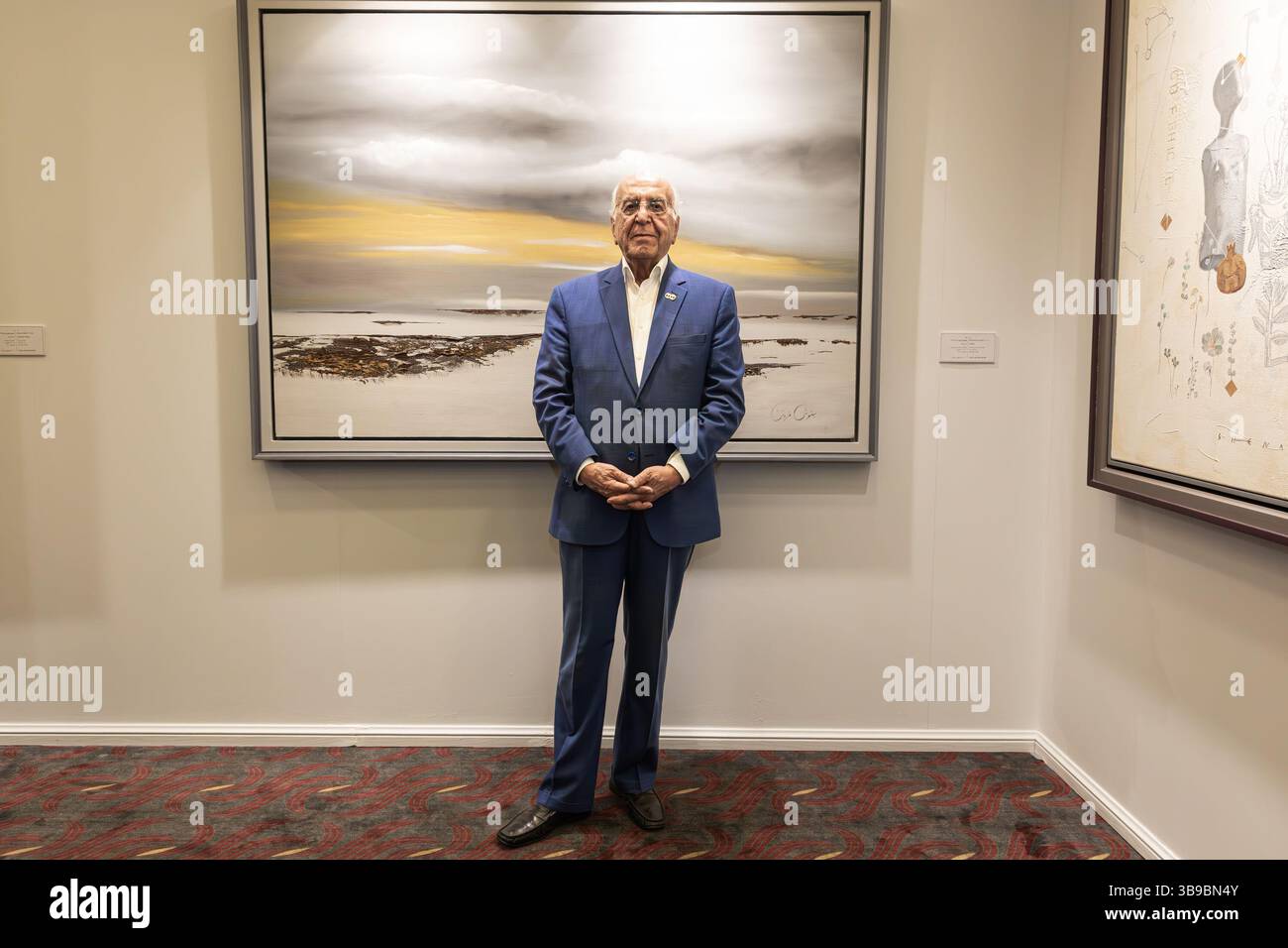 Galleria d'arte a Teheran, Iran. Foto Stock