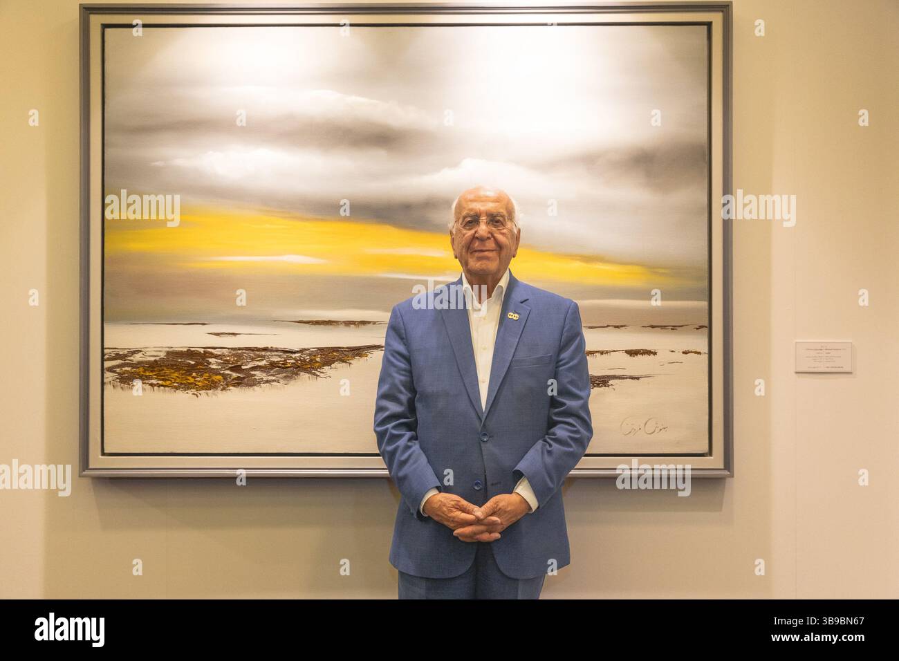 Galleria d'arte a Teheran, Iran. Foto Stock