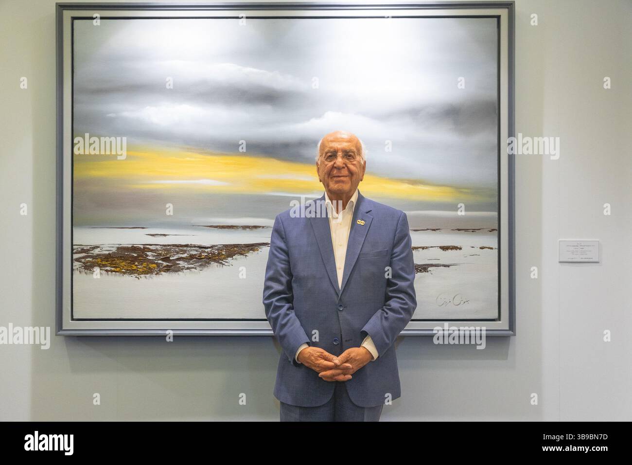 Galleria d'arte a Teheran, Iran. Foto Stock