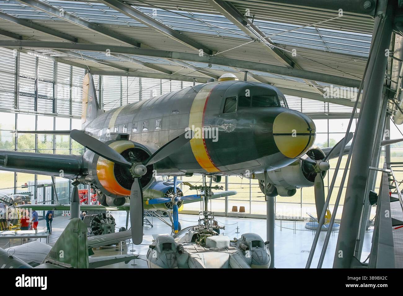 Deutsches Museum Flugwerft OberscheiBheim Monaco di Baviera Germania Foto Stock