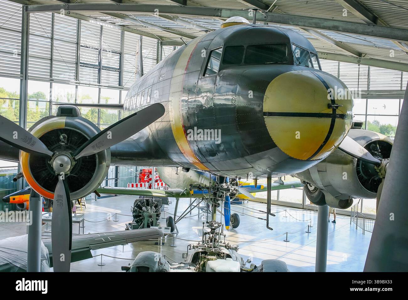 Deutsches Museum Flugwerft OberscheiBheim Monaco di Baviera Germania Foto Stock