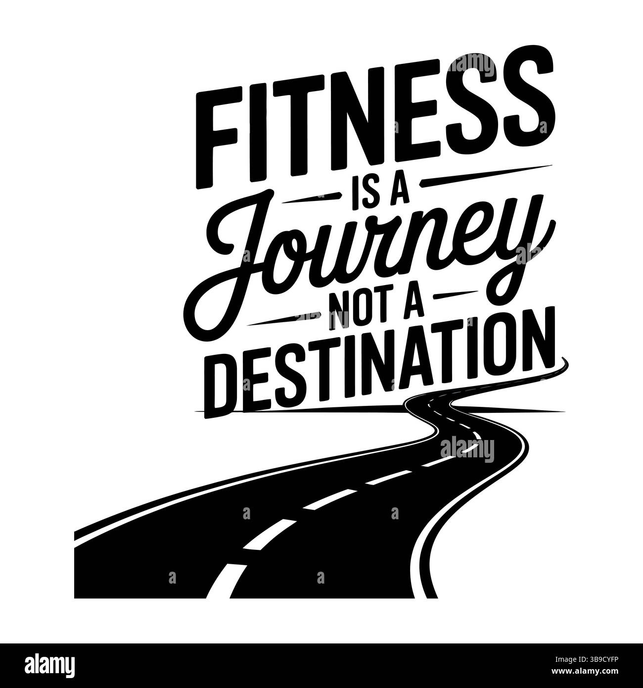 Design svg fitness Illustrazione Vettoriale