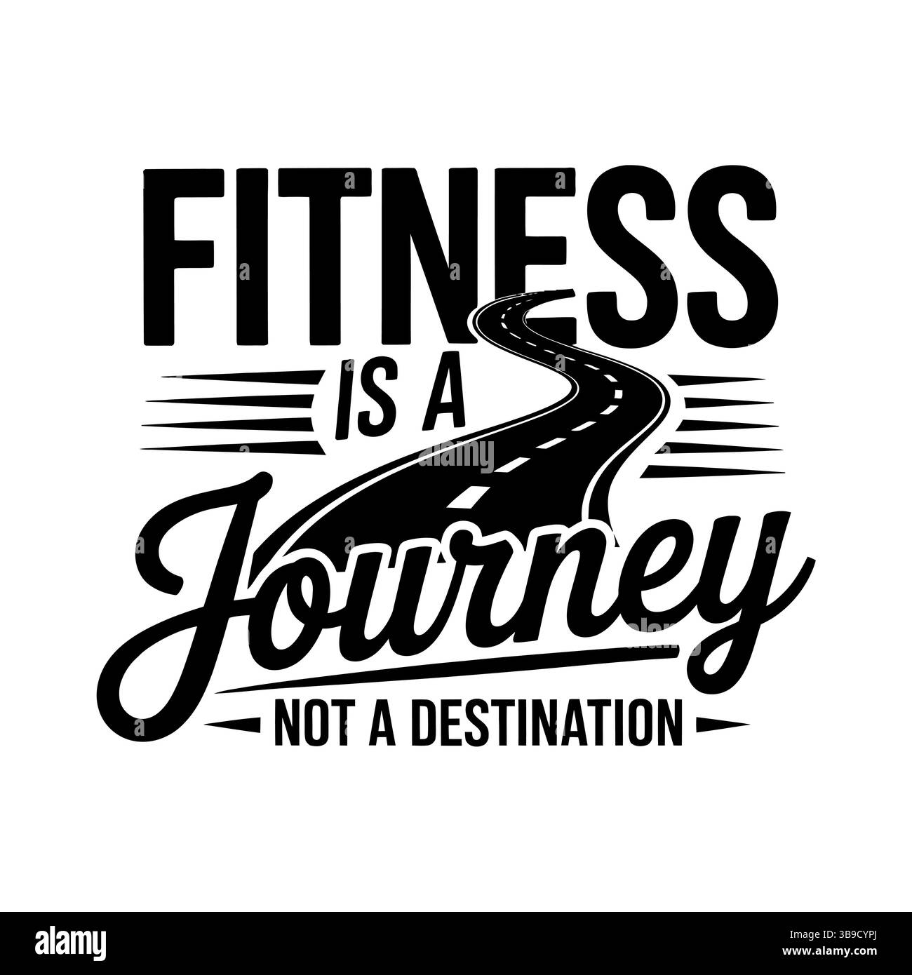 Design svg fitness Illustrazione Vettoriale