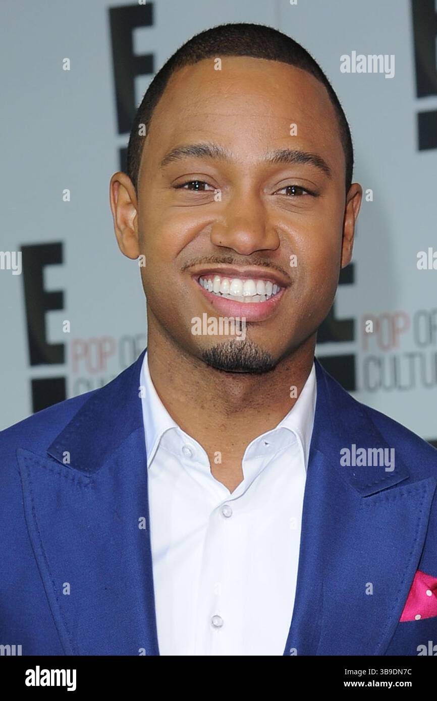 Terrence Jenkins alla e! 2013 Upfront al Manhattan Center di New York City - 22 aprile 2013 Foto Stock