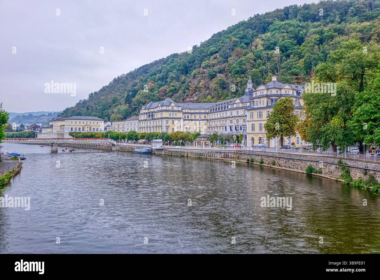 Hotel storico e casinò a Bad EMS Foto Stock