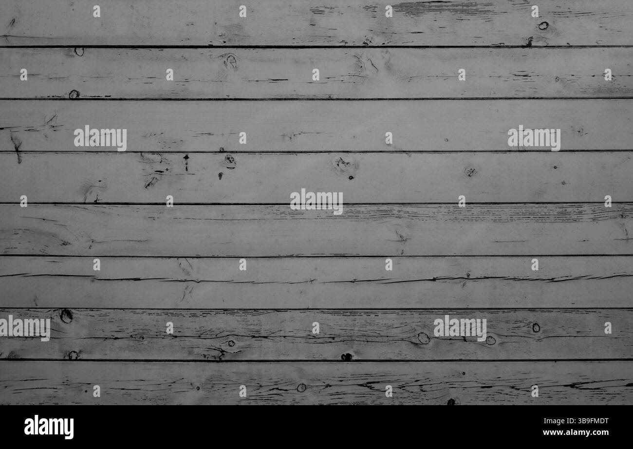Fondo in legno con vecchie tavole di legno scuro intemperie Foto Stock
