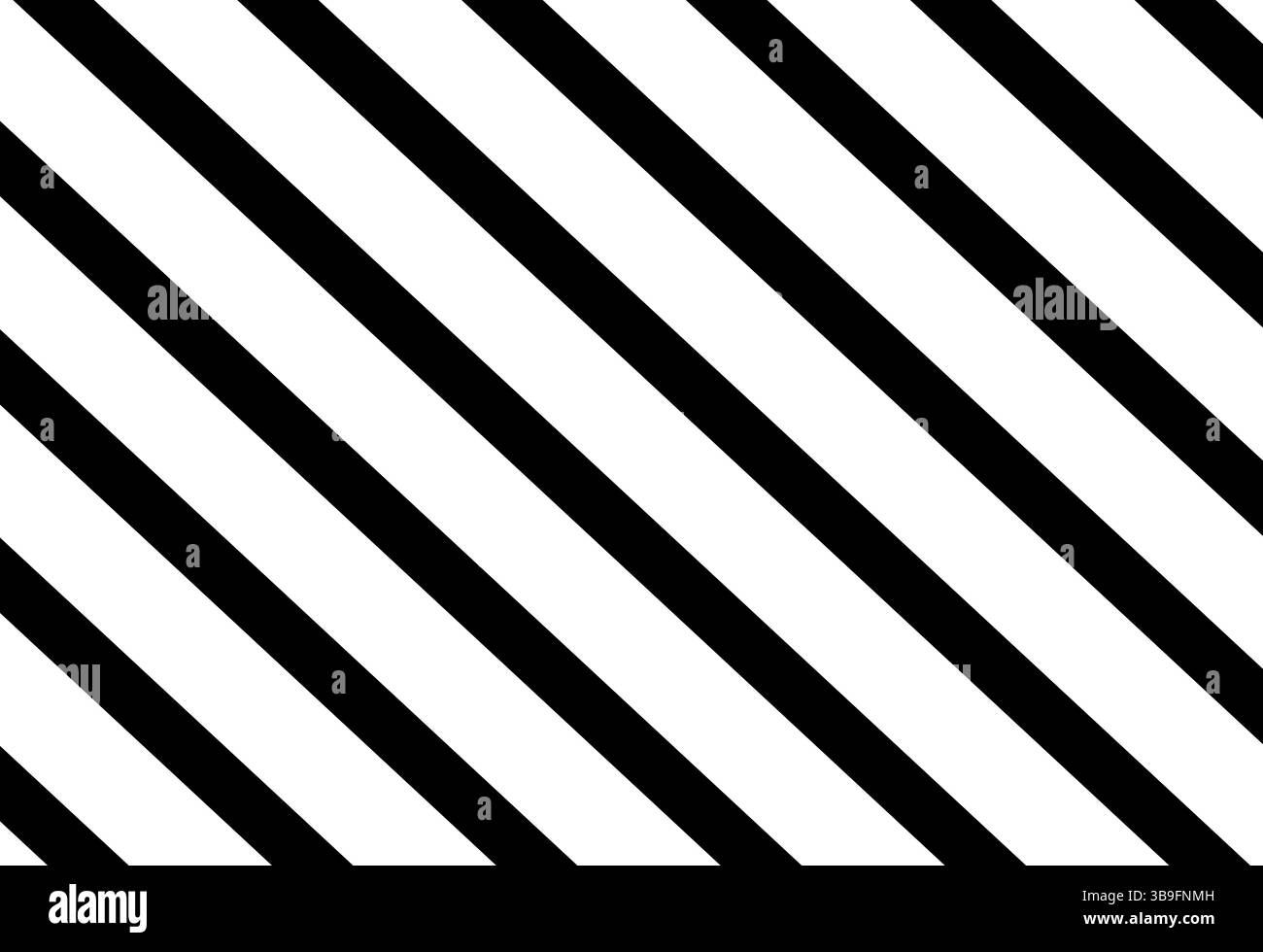 Semplice mappa di sfondo: Strisce bianche e nere Foto Stock