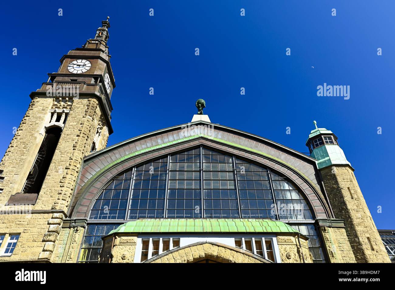 La stazione centrale di Amburgo, Germania Foto Stock