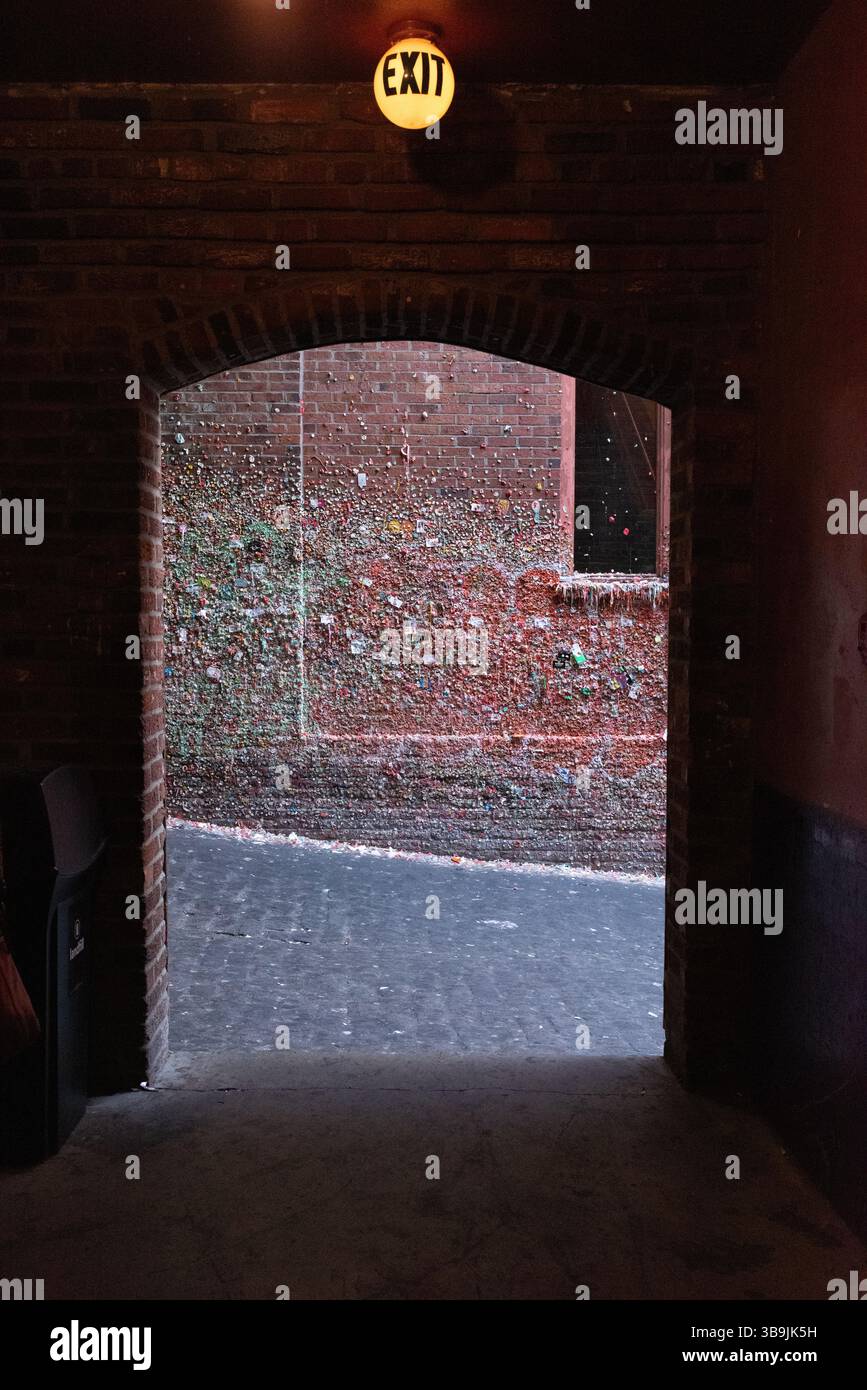 Scene di Seattle, Washington, Stati Uniti. Foto Stock