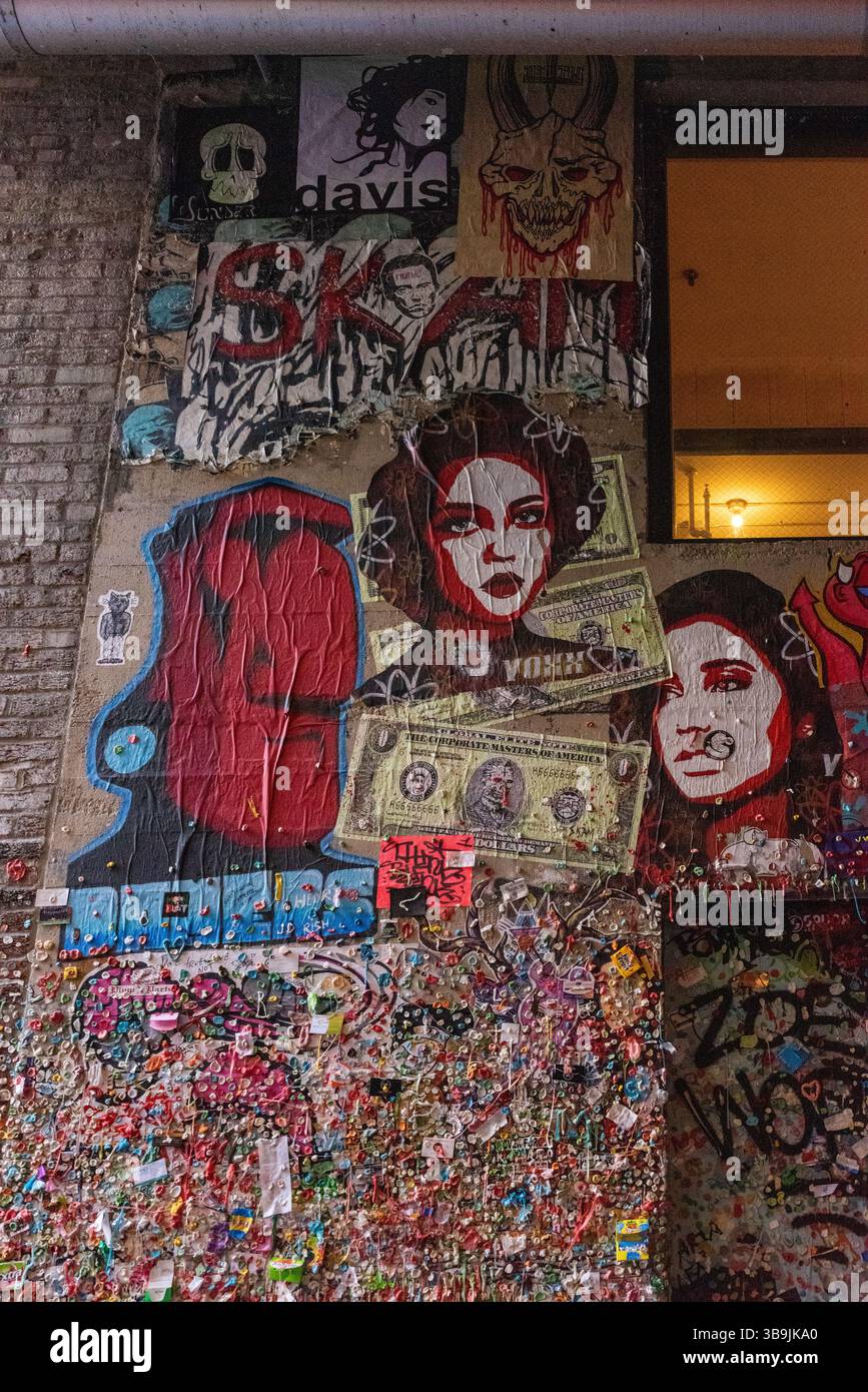 Scene di Seattle, Washington, Stati Uniti. Foto Stock