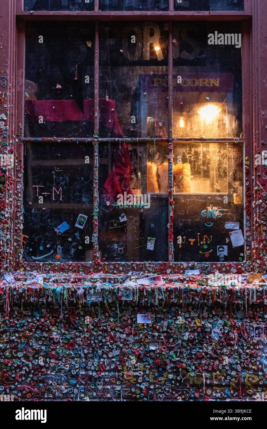 Scene di Seattle, Washington, Stati Uniti. Foto Stock