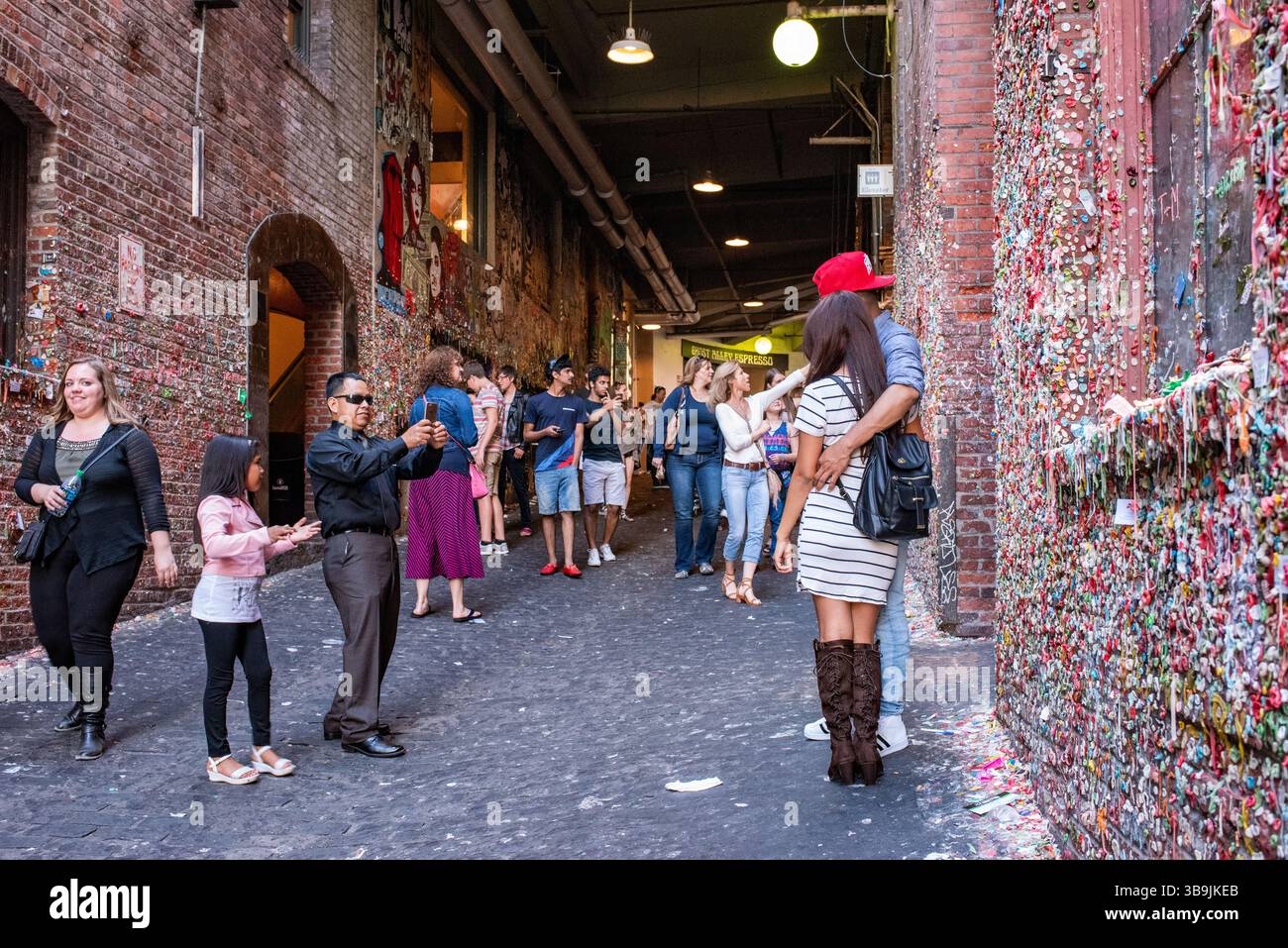 Scene di Seattle, Washington, Stati Uniti. Foto Stock
