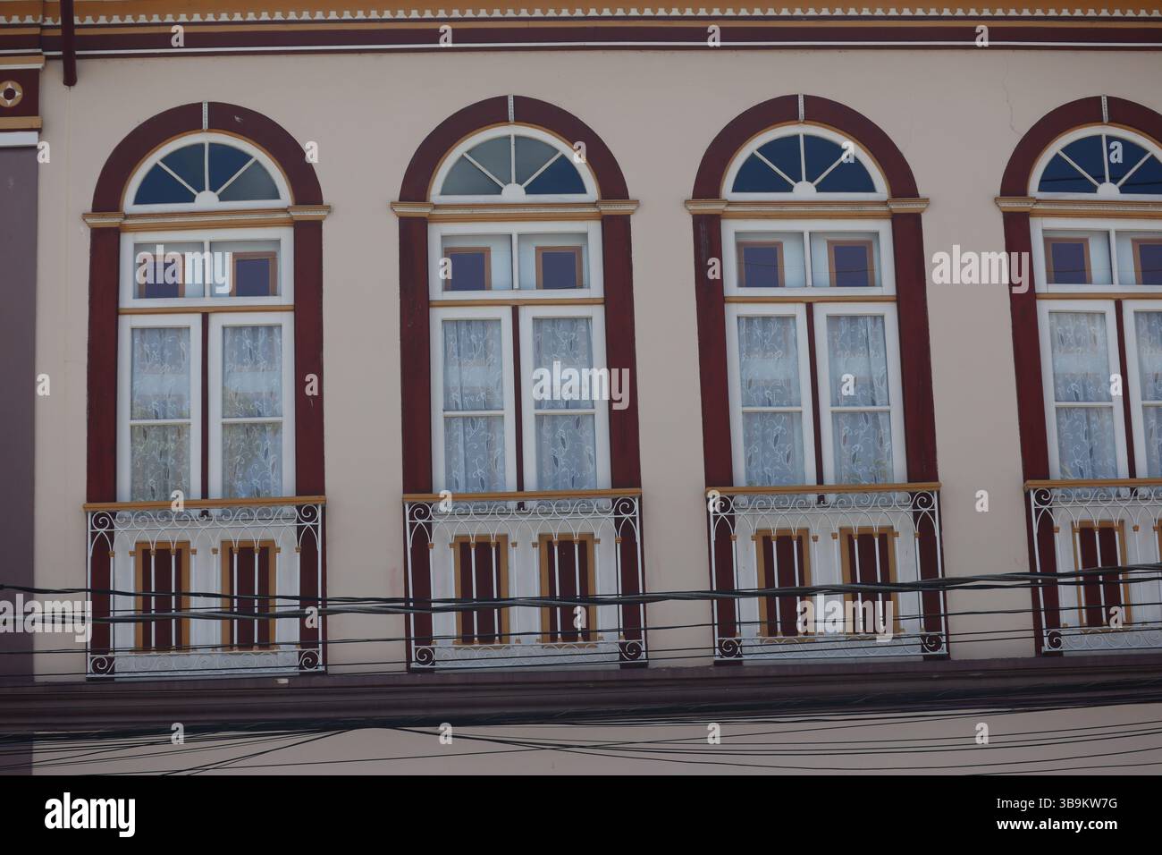 Sao Luiz do Paraitinga, SP, Brasile - 10 febbraio 2025 - costruzione coloniale Foto Stock