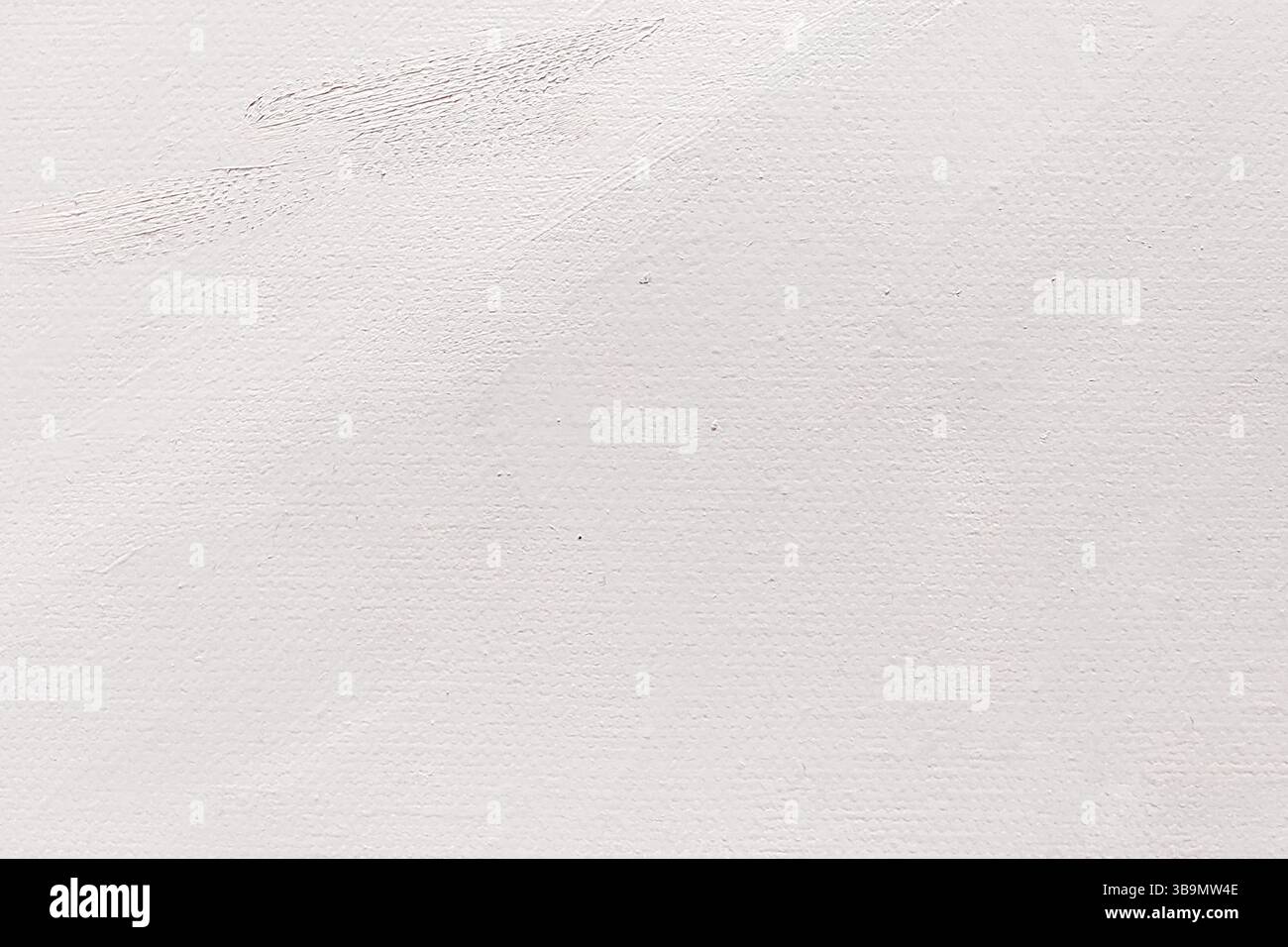 Pennello bianco pastello tratti di vernice a olio su tela, sfondo per i tuoi prodotti. Foto Stock