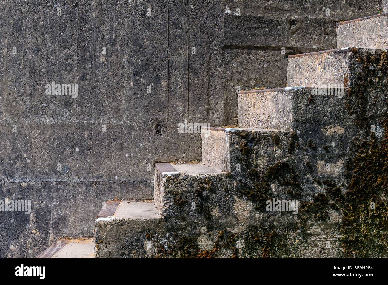 Gradini di pietra, Grand Union Canal nel Warwickshire Foto Stock