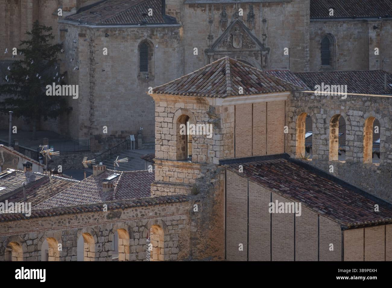 Palazzo dei Marchesi, XVI secolo, - Palacio de la Villa - Berlanga de Duero, Soria, comunità autonoma di Castilla y Leon, Spagna, Europa Foto Stock