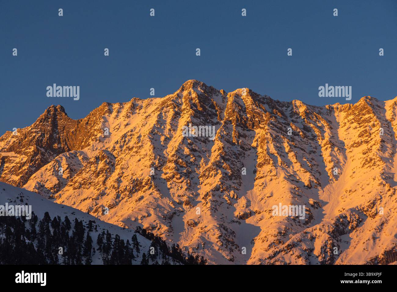 Varie vedute di Triund, Sharamshala Foto Stock