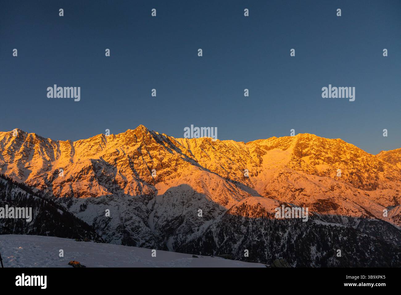Varie vedute di Triund, Sharamshala Foto Stock