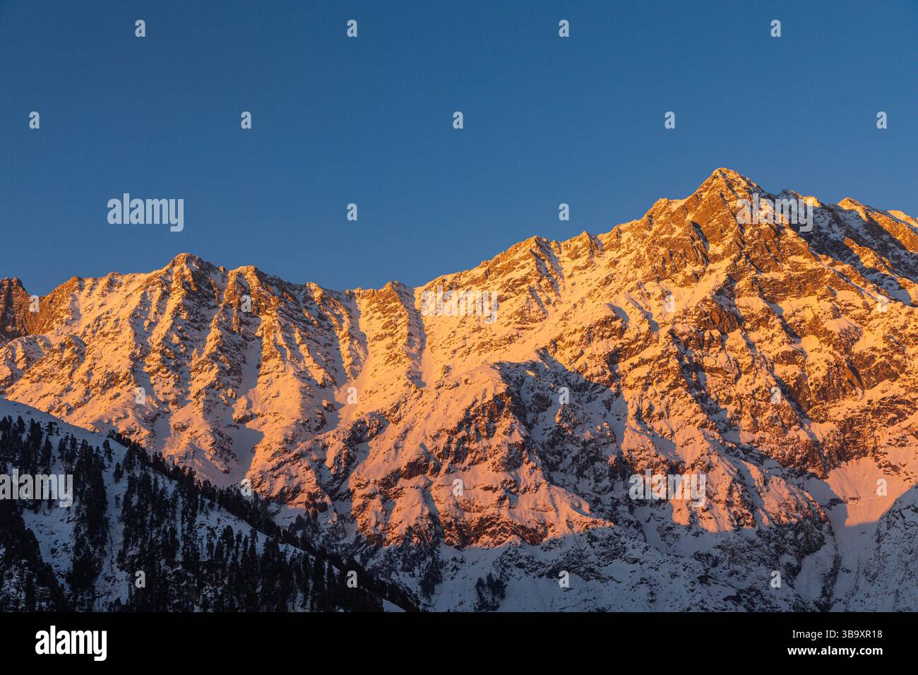 Varie vedute di Triund, Sharamshala Foto Stock