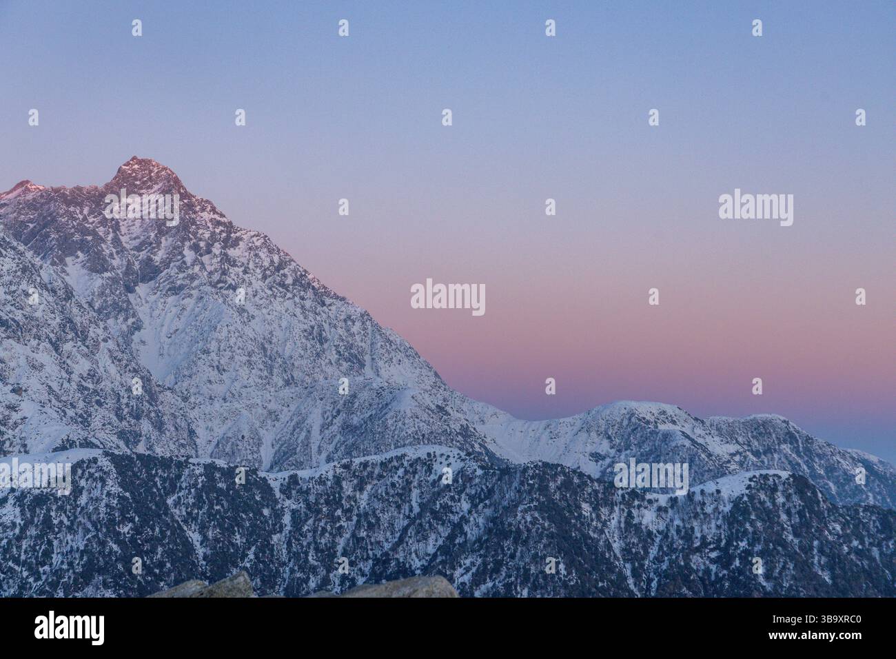 Varie vedute di Triund, Sharamshala Foto Stock