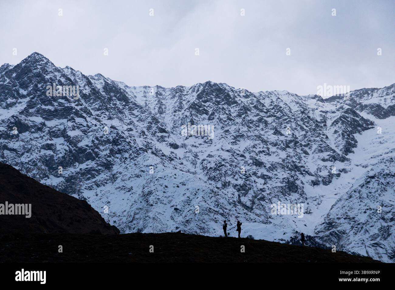 Varie vedute di Triund, Sharamshala Foto Stock