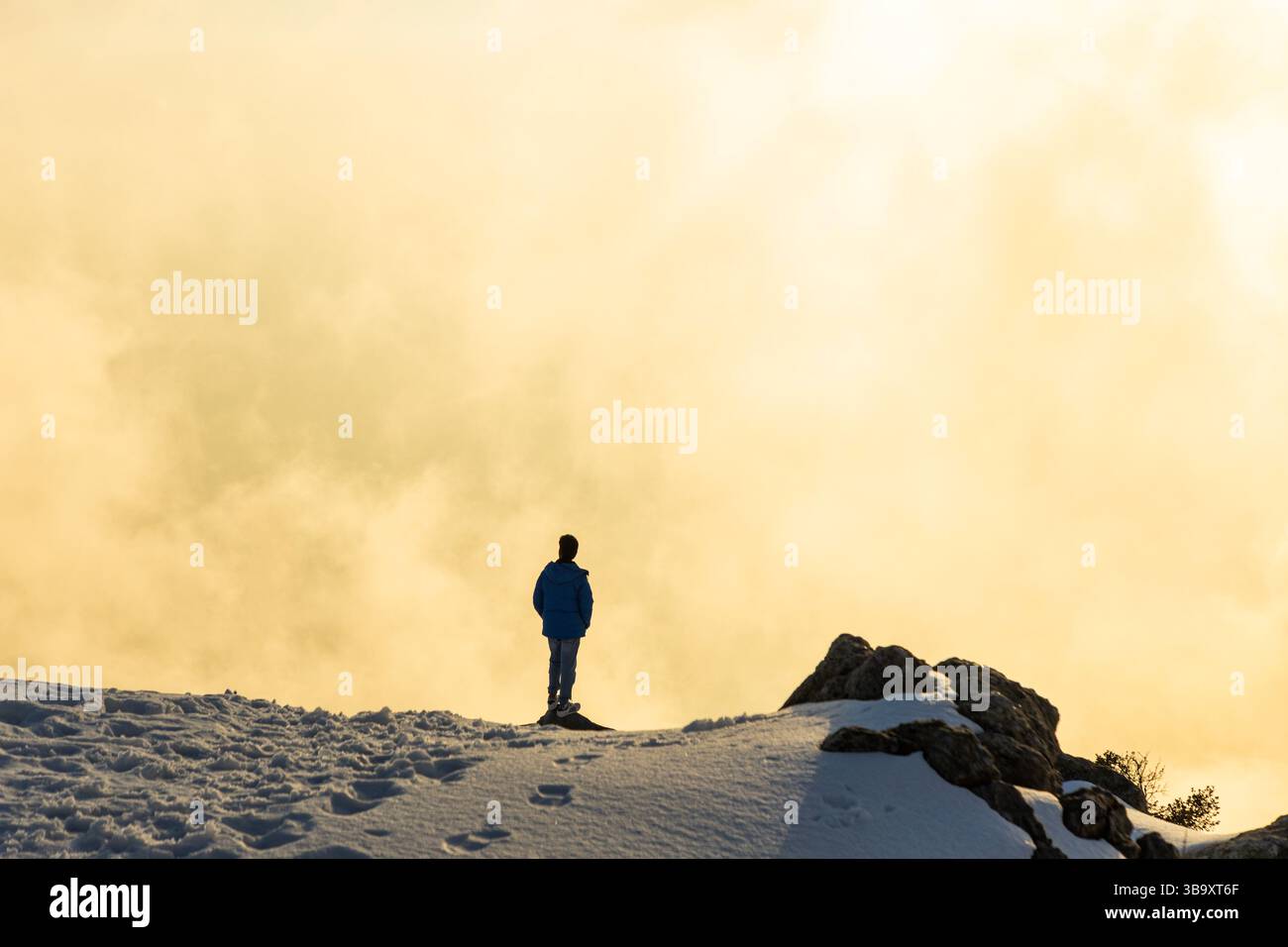 Varie vedute di Triund, Sharamshala Foto Stock