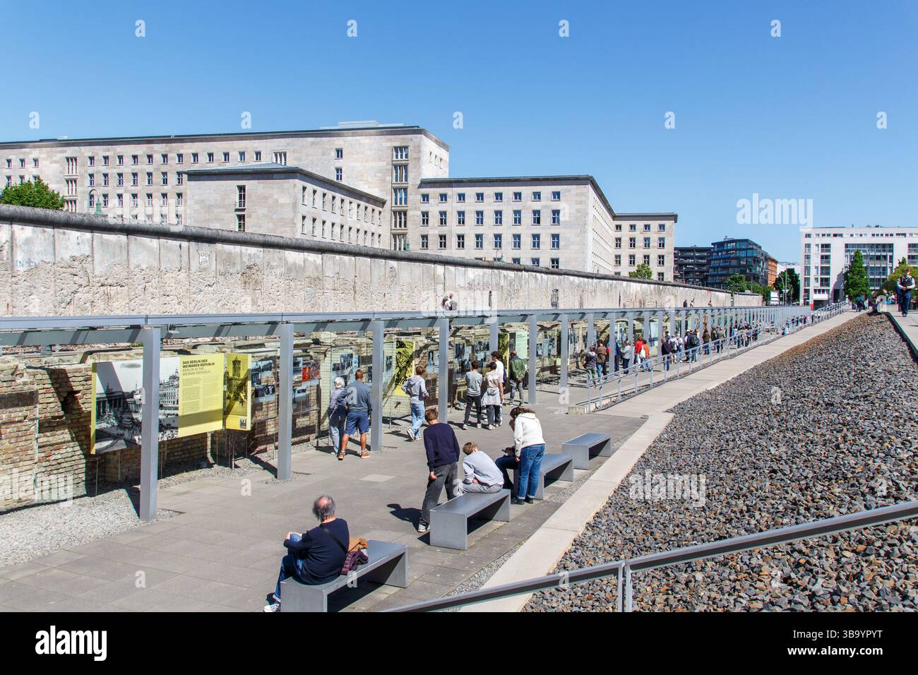 Topografia del Terrore a Berlino Foto Stock