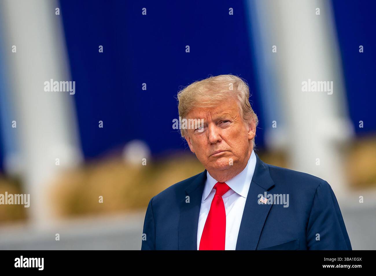 Donald Trump (Presidente degli Stati Uniti) Foto Stock
