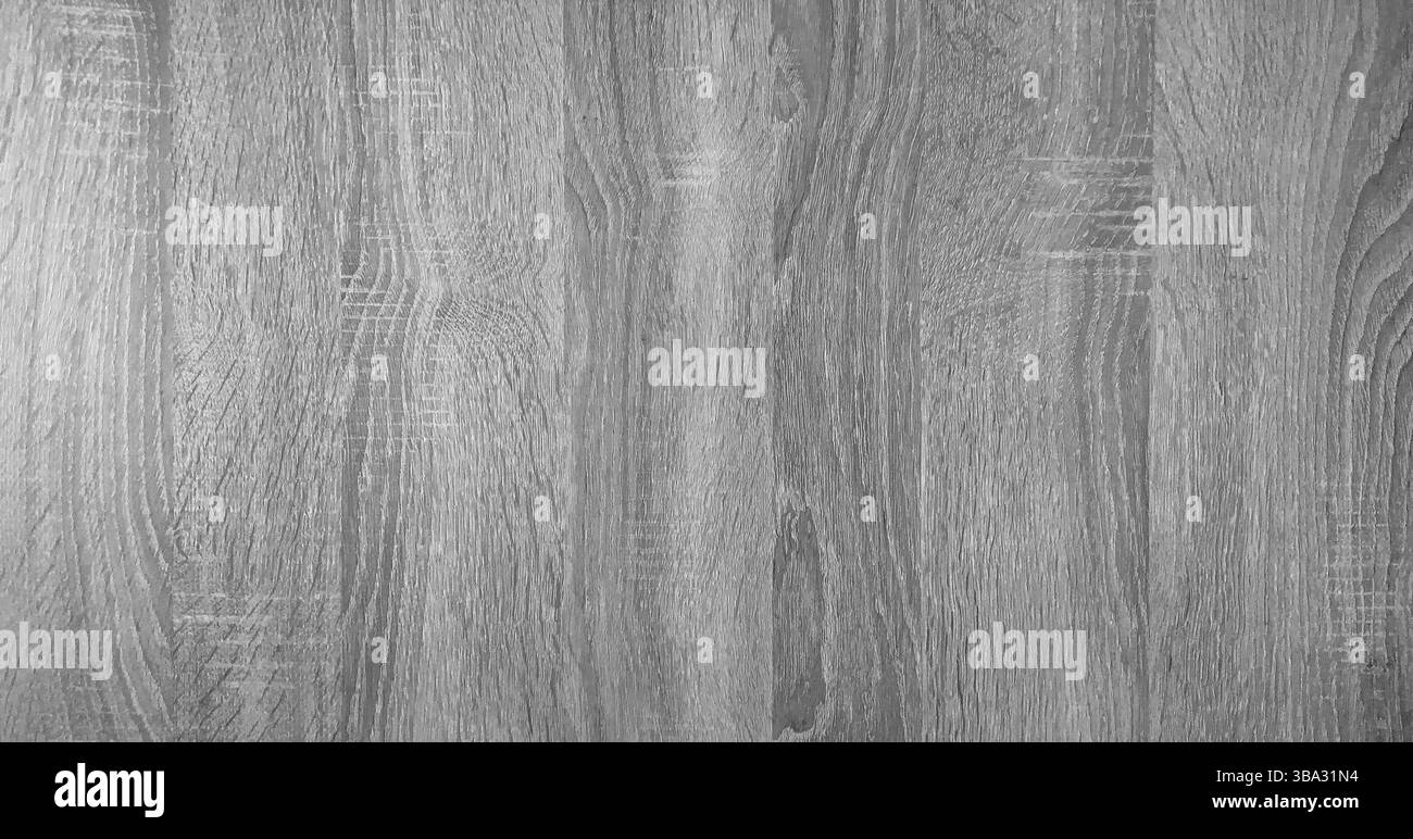Fondo in legno marrone, quercia scura di legno satinato invecchiato con vernice sbiadita che mostra la consistenza della venatura del legno. lavare le tavole di legno duro Foto Stock