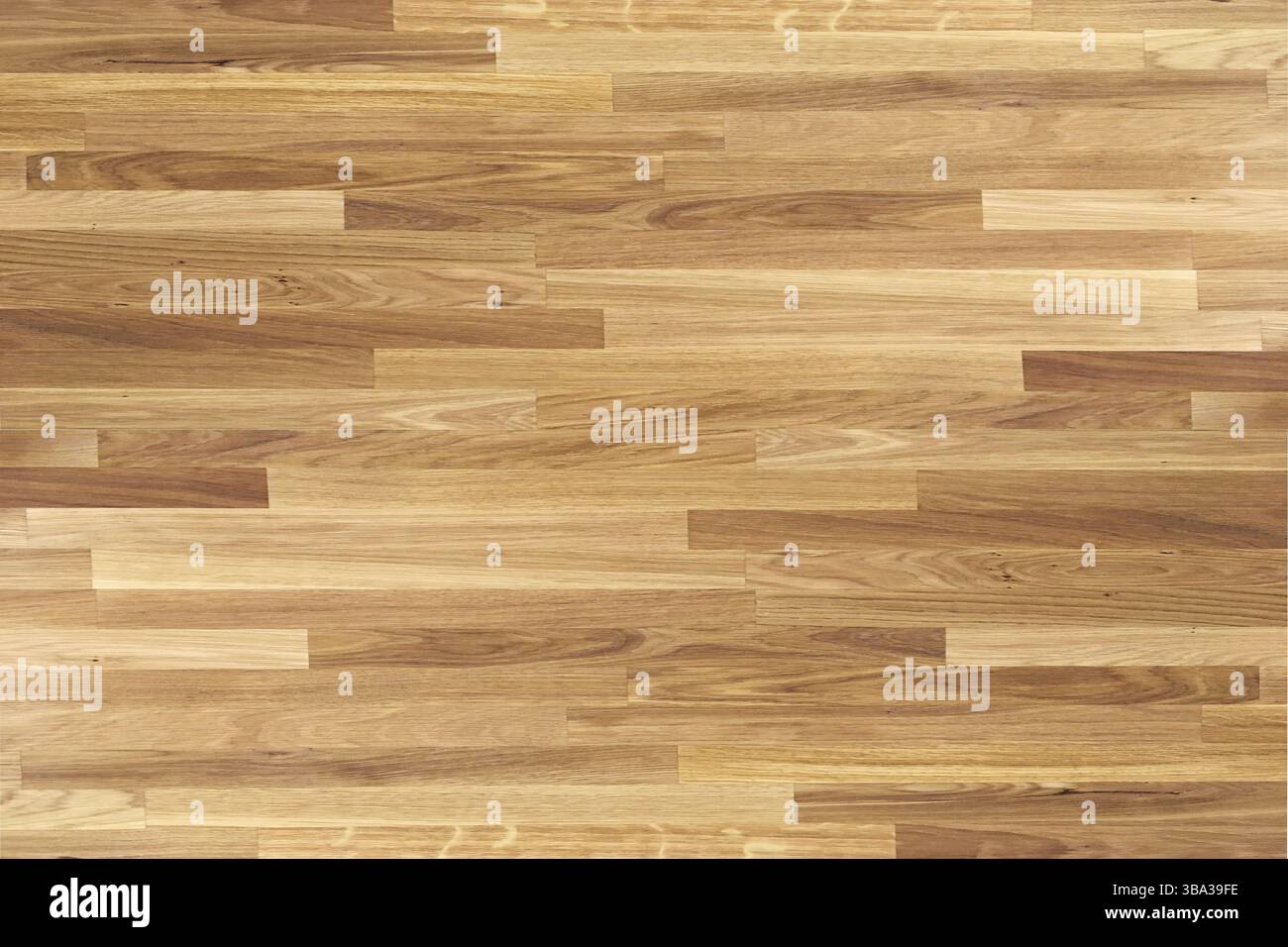 Parquet in legno senza cuciture. Parquet con struttura in legno, laminato Foto Stock