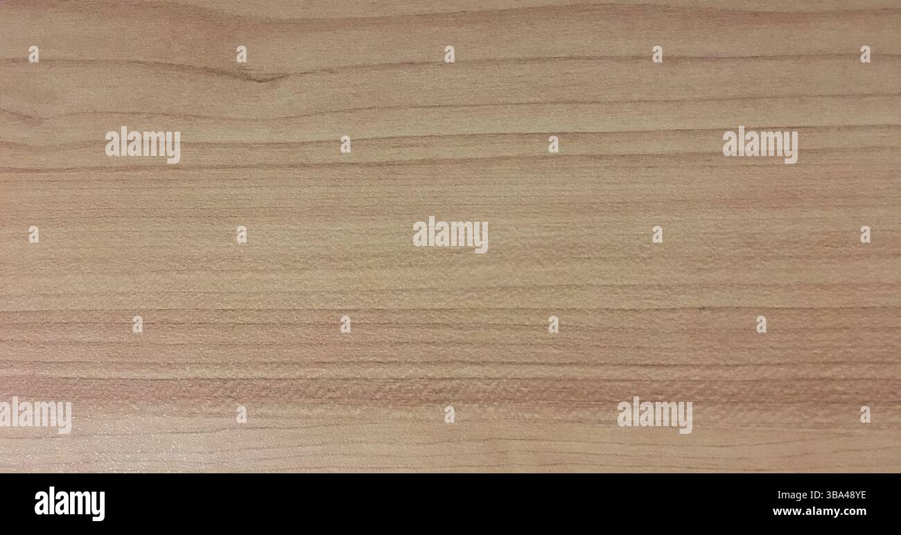 Fondo in legno marrone, quercia chiara di legno satinato invecchiato con vernice sbiadita che mostra una consistenza della venatura del legno. lavare la tavola di legno duro Foto Stock