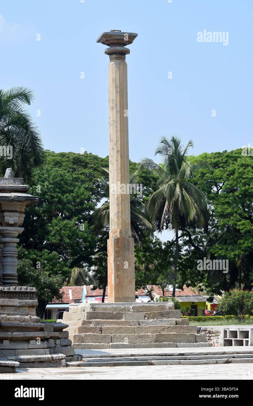 Somanathapura, Temple, Mysore, Karnataka, India, Hoysala, architettura, intricato, intagli, a forma di stella, simmetrico, sanctum, layout, sud, India Foto Stock