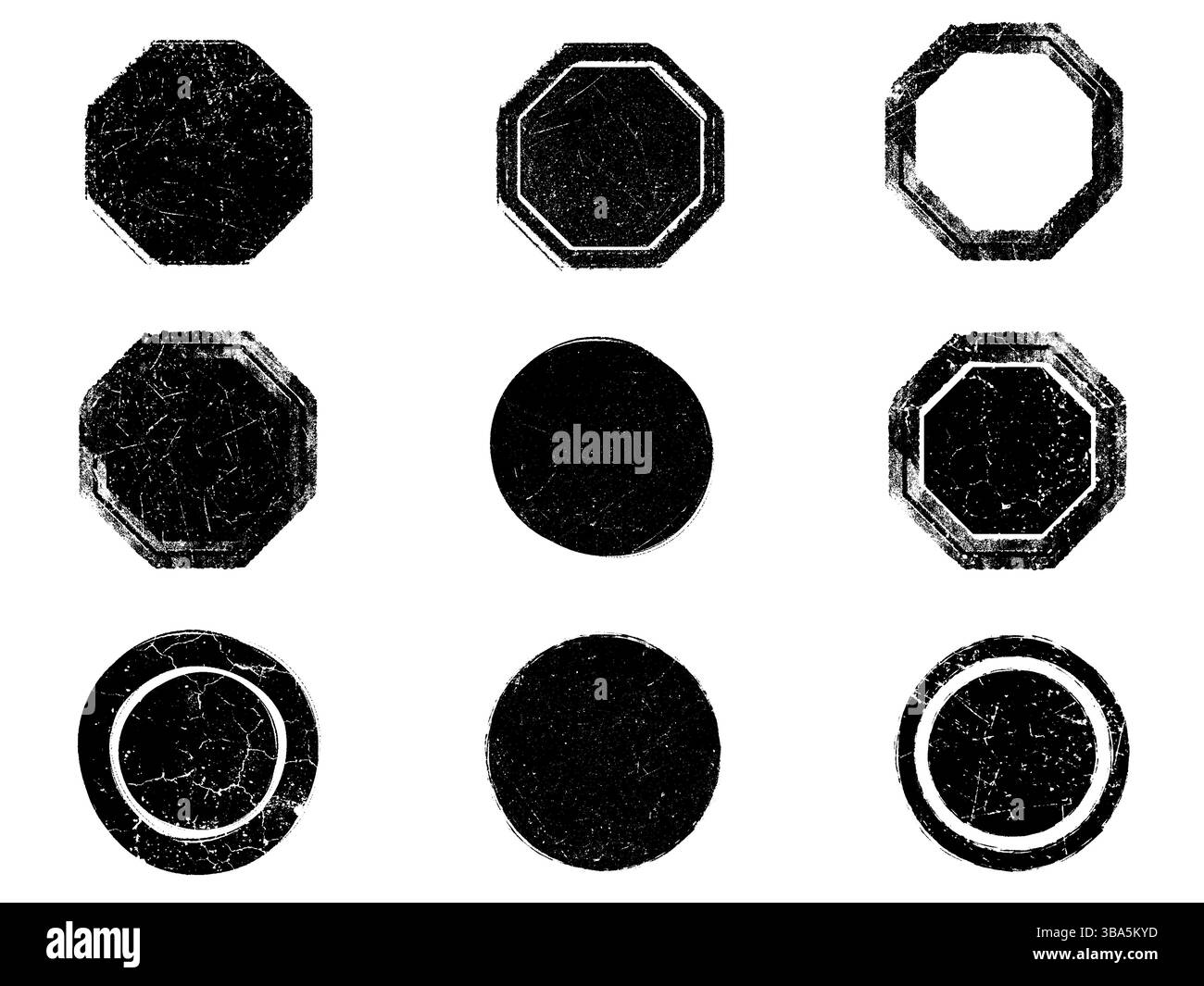 Bianco e nero grunge. Sovrapposizione di emergenza texture. Abstract la polvere dalla superficie ruvida e muro sporco il concetto di sfondo. Illustrazione di emergenza semplicemente luogo ov Illustrazione Vettoriale