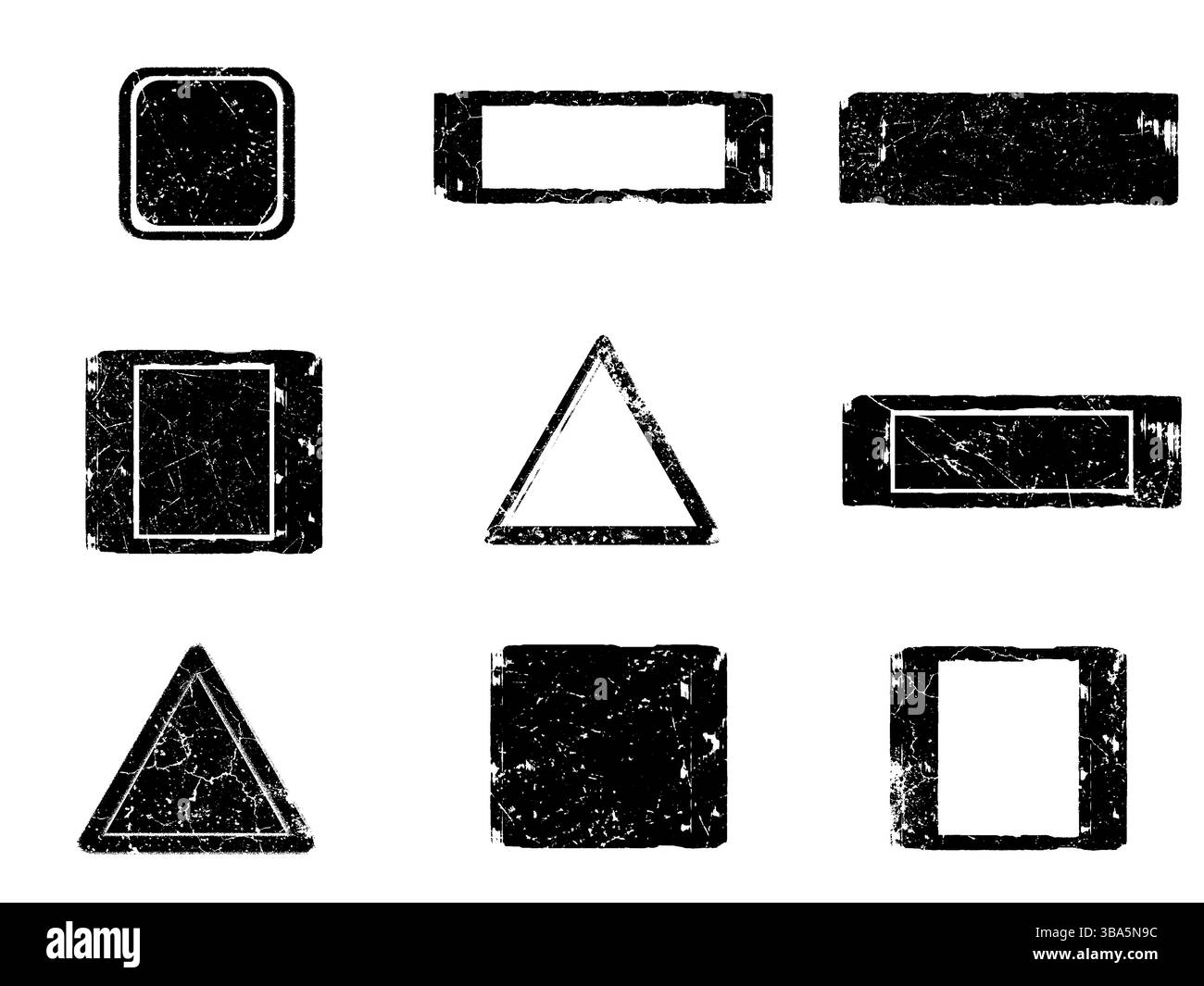 Bianco e nero grunge. Sovrapposizione di emergenza texture. Abstract la polvere dalla superficie ruvida e muro sporco il concetto di sfondo. Illustrazione di emergenza semplicemente luogo ov Illustrazione Vettoriale