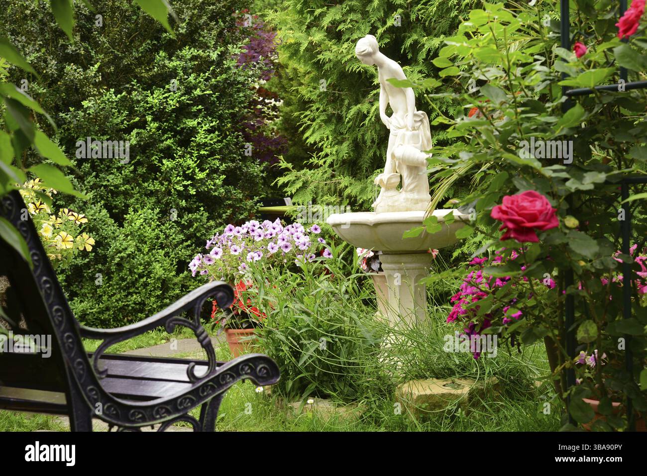 Giardino 123 Foto Stock